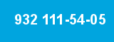 932 111-54-05
